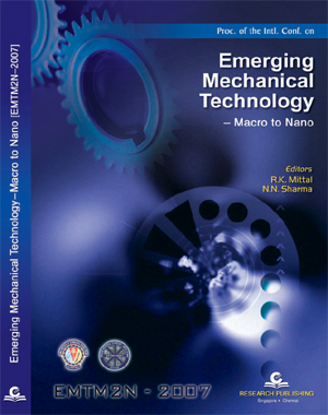 Emerging Mechanical Technology — Macro to Nano (EMTM2N-2007)-0