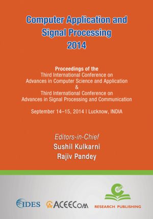 Computer Application and Signal Processing 2014 -0