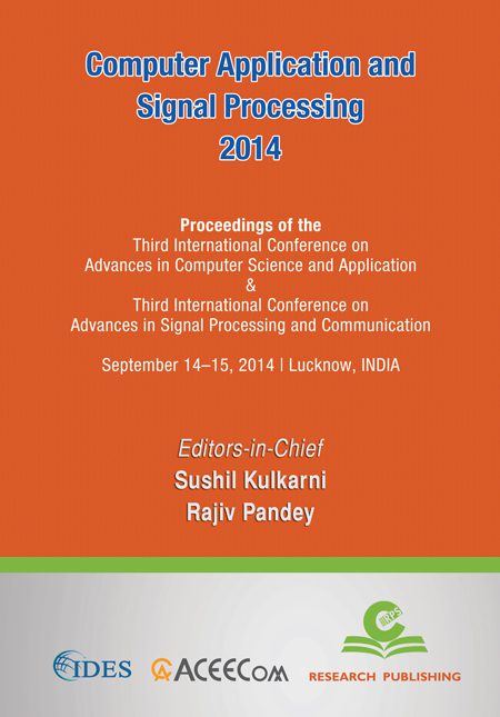 Computer Application and Signal Processing 2014 -0