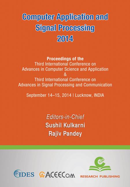 Computer Application and Signal Processing 2014 -0